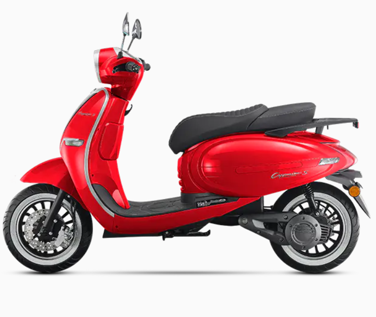 China Gas Scooters' Visual Innovations